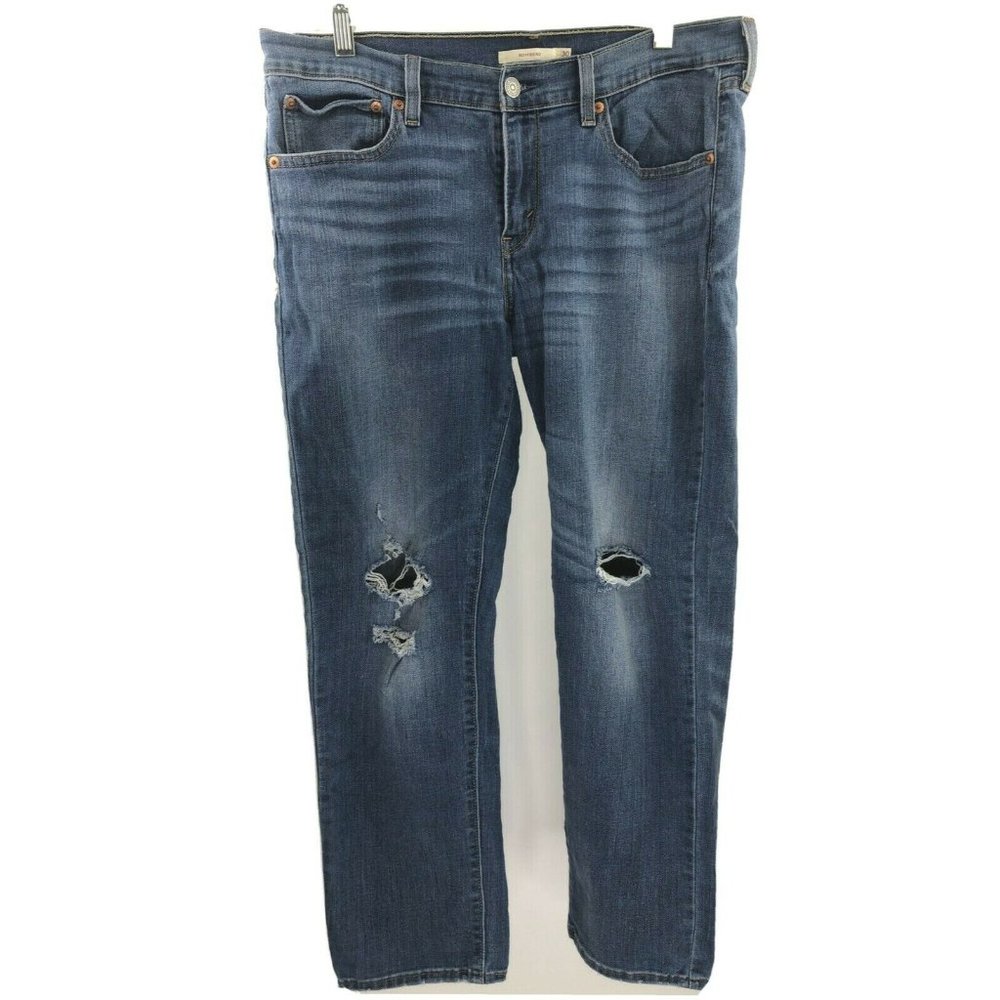 Women's Levi's Boyfriend Ripped Jeans Size 30